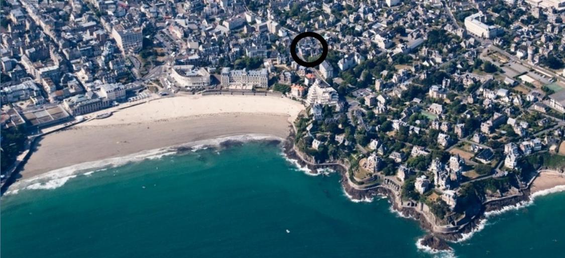 Ferienwohnung Dinard: Studio A 100 M De La Plage De L'Ecluse Exterior foto